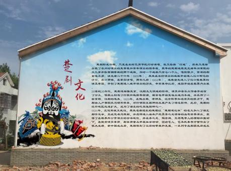 方城如何进行墙体彩绘制作