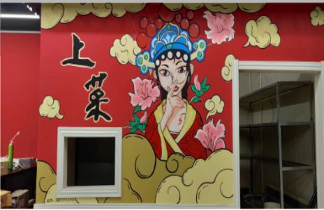 方城墙体彩绘的发展和应用