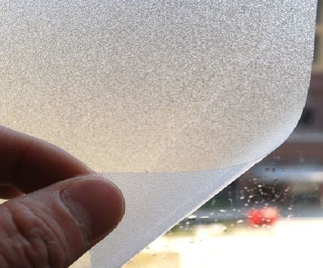 方城玻璃门外面粘广告用什么材料好？